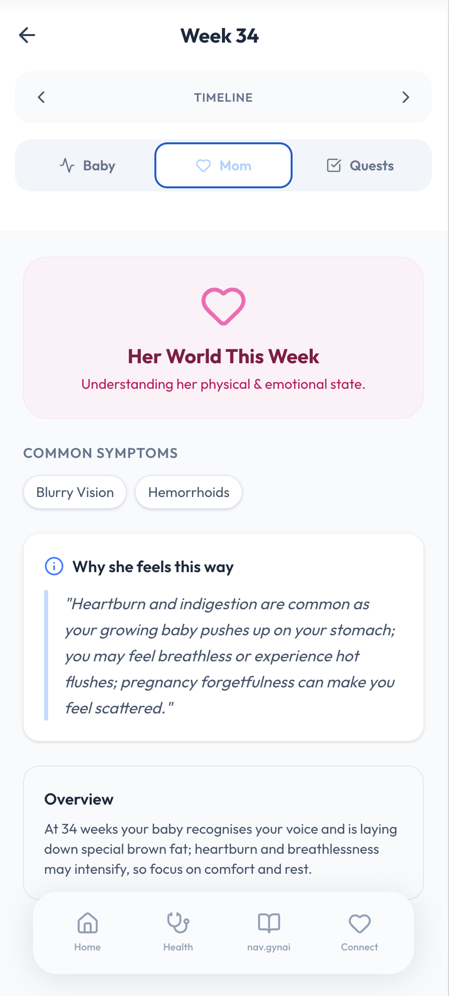 Mom Feelings Screen